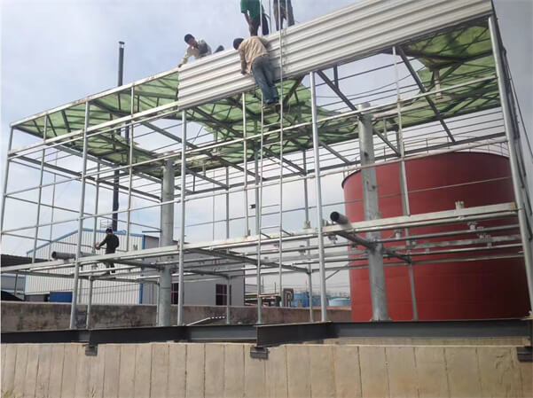 冷卻塔冬季防凍措施,冷卻水塔防凍方案(開式冷卻塔冬季防凍方案)