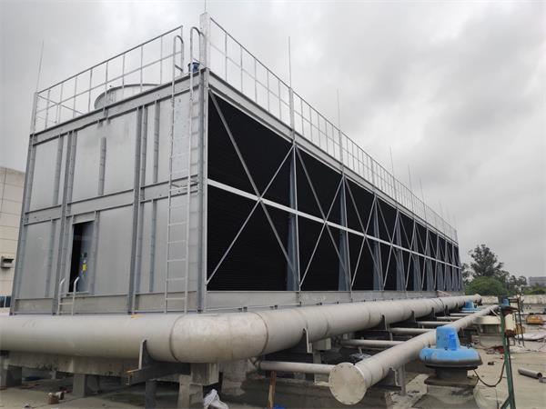 方形冷卻塔的組成與安裝,方形橫流式冷卻塔