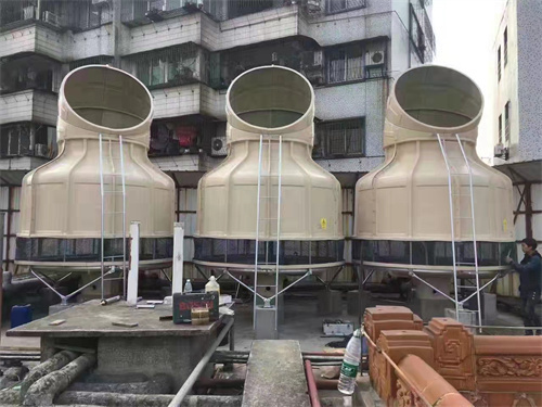 冷卻塔中使用點滴式填料散熱效果流程介紹(冷卻塔怎么使用)