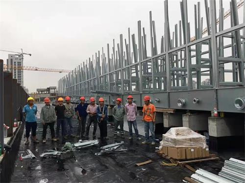 東莞冷卻塔廠家淺析冷卻塔填料堵塞的解決方法,東莞明新冷卻塔